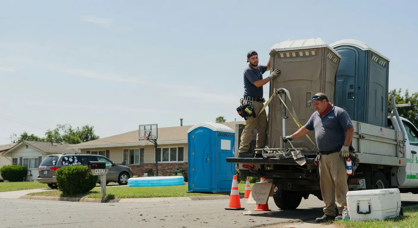 Porta Potty Rental in Farmersville, CA near me
