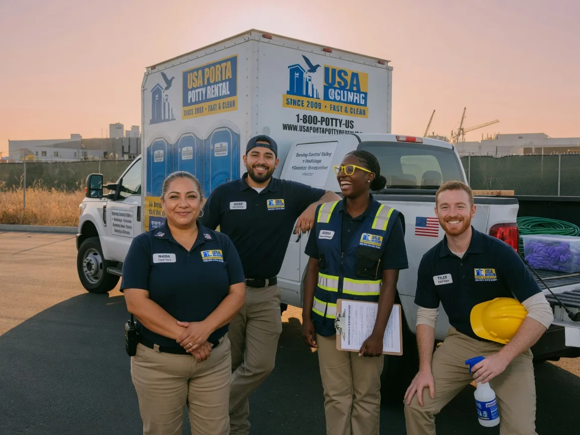 Portable Toilet Rental company in Farmersville, CA