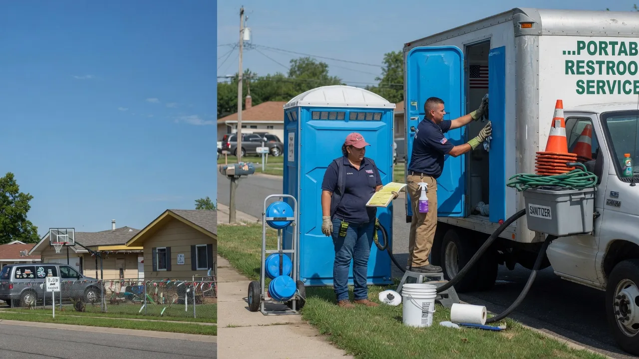 Portable Toilet Rental in Farmersville, CA near me